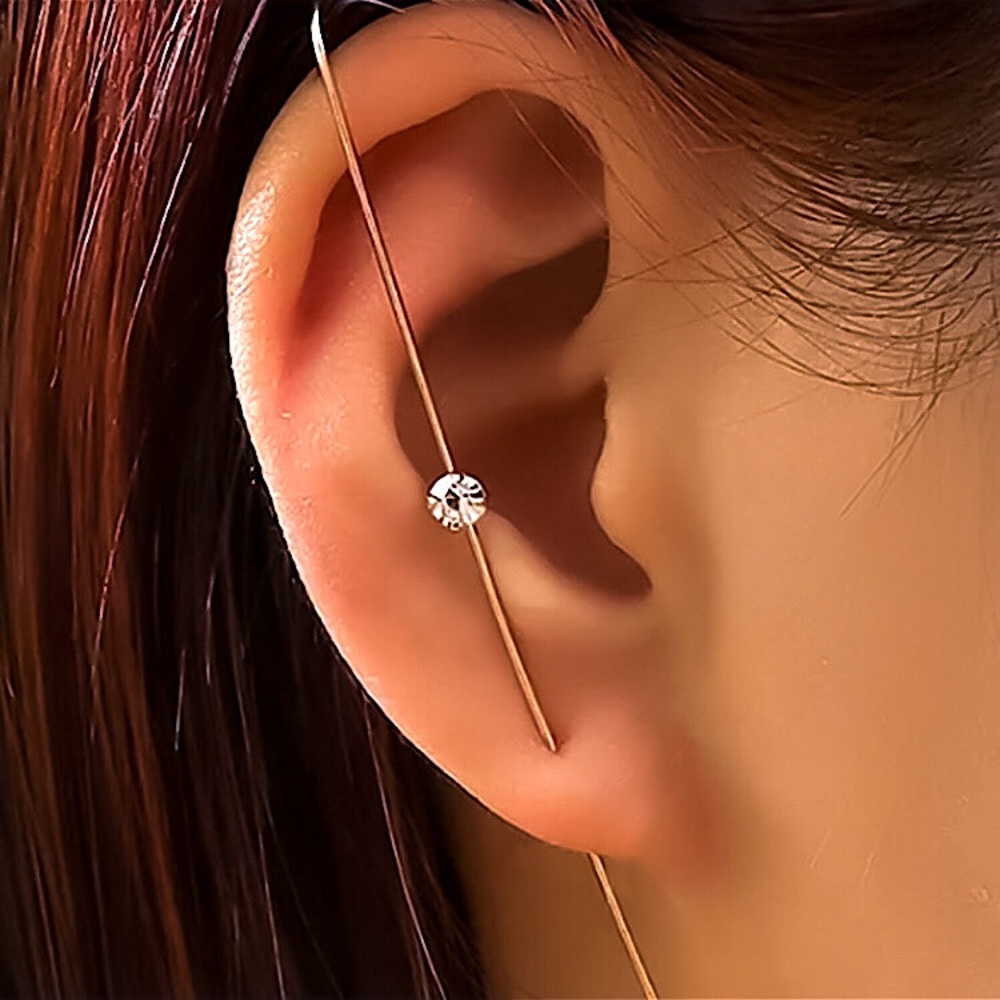 ⚜️𝟯𝟬%𝗢𝗙𝗙 𝗯𝘂𝗻𝗱𝗹𝗲𝘀 𝟯+⚜️ NEW Simple Rhinestone Ear Hook
